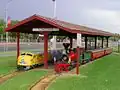 Visitors can ride on the trains dedicated to America's Park Train Ride Museum, also part of the Toy Train Depot