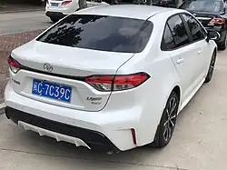GAC Toyota Levin (E210, China)