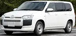 Toyota Probox Van GL (NCP160V; 2020 facelift with new wing mirrors)