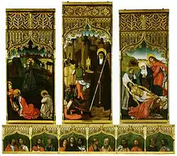 Santa Clara triptych, 16th Century, 297 x 342&nbsp;cm