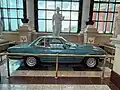The Mercedes 380SL which formerly belonged to John Whitaker's mother and was formerly displayed at The Trafford Centre
