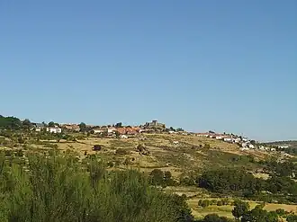 A panorama of Trancoso, Portugal