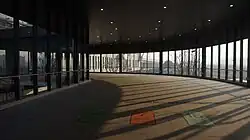 Transfer passage from Line 18 to Line 16 at the elevated part