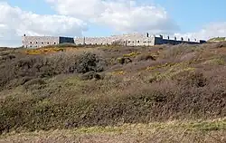 Fort Tregantle, which defended Plymouth from overland attack from the west.