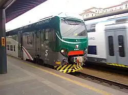 Regio-Express operates on regional lines by Trenord. Stops in some stations of the local service.
