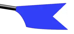 Image showing the rowing club's blade colours