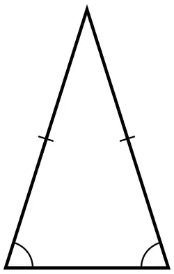 Isosceles triangle