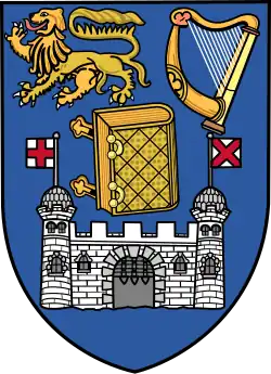 Arms of Trinity College Dublin