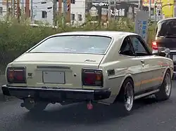 Rear view of facelifted TE61/65 Sprinter Trueno GT