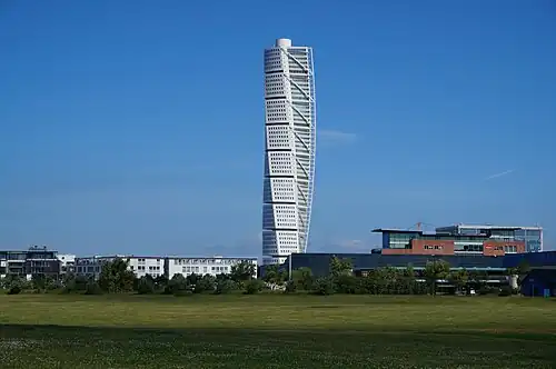 Turning Torso in Malmö, Sweden (1999–2004)