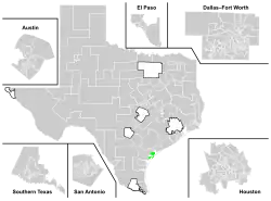 Map of the district
