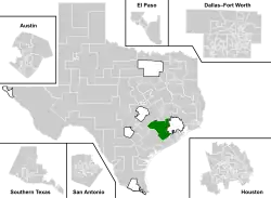 Map of the district
