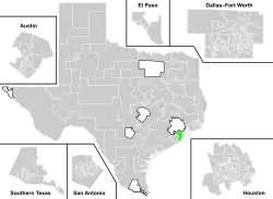Map of the district