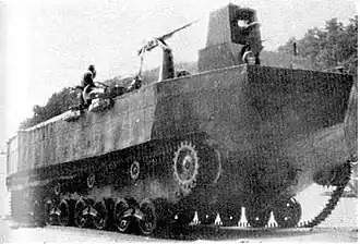 Type 4 Ka-Tsu with machine guns mounted