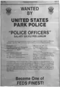 USPP recruiting advertisement from 1989