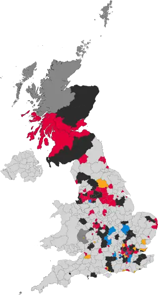 Results of the 1994 United Kingdom local elections