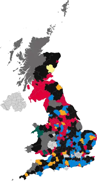 Results of the United Kingdom local elections held in 1999