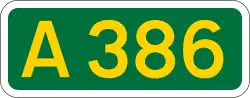 A386 shield