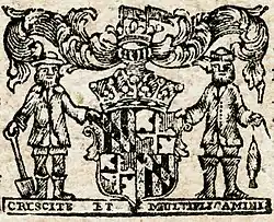 Maryland colonial seal detail (1770)