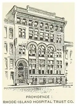 Rhode Island Hospital Trust Company Building, Providence, Rhode Island, 1891.