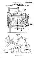 Improvement in paper-bag machine, 1879