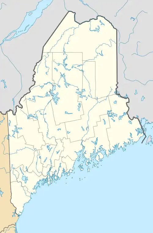 Springfield is located in Maine