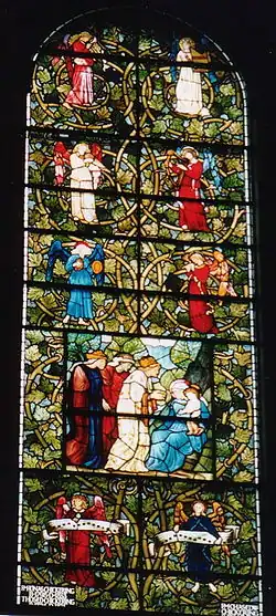 Edward Burne-Jones and William Morris's The Worship of the Magi window, 1882
