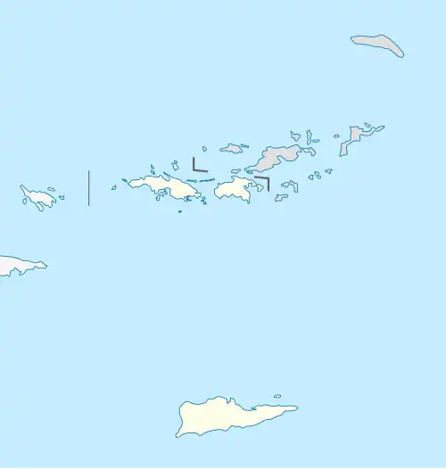 Saint John is located in the U.S. Virgin Islands