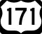 U.S. Highway 171 marker