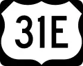 U.S. Route 31E marker