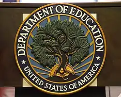 Official seal of the United States Department of Education