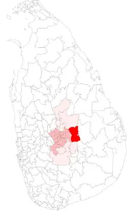 Location of Ududumbara