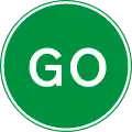 Temporary traffic control - GO