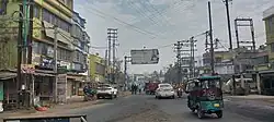 Umrapur Highway crossing, Raghunathganj