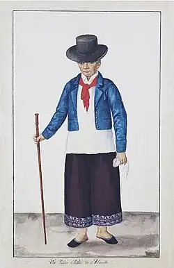 Barong Tagalog under suit coat with Neckerchief