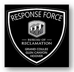 United States Bureau of Reclamation Security Response Force patch