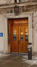 The north entrance to Morrill Hall in 2008