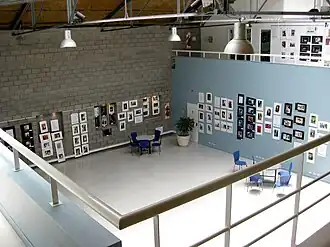 Inside the University of Palermo's Art and Architecture building