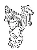 Bronze belt griffin from Karmir Blur (History Museum of Armenia)
