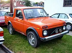 VAZ-2121 customized to Truck.
