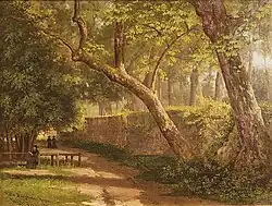 VILLA BORGHESE, ROME - 1878