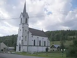 Lutheran church in Vaľkovňa