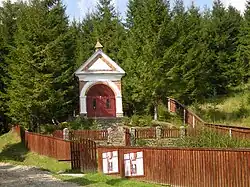 Military chapel in Valea Uzului