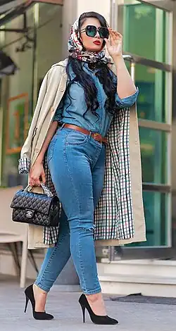 An Iranian woman in Tehran (2019)