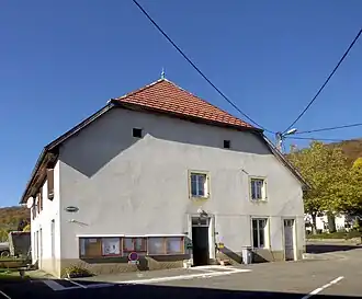 The town hall in Vellerot-lès-Belvoir