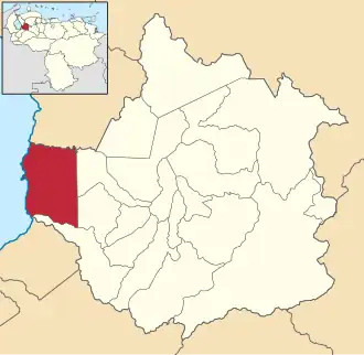 Location in Trujillo