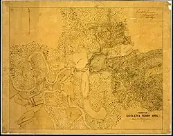 Map circa 1861–1865.