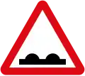 Uneven road