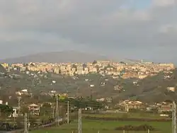 The skyline of Anagni
