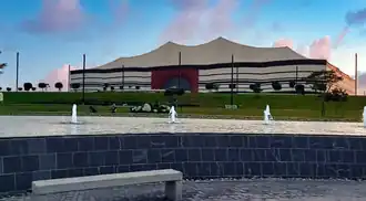 Al Bayt Stadium, a venue of the 2022 FIFA World Cup.